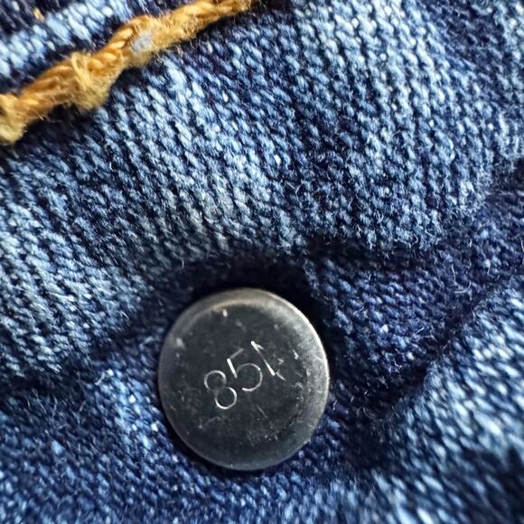 VTG Levis 518 Superlow Boot cut Jeans Women's Sz 13 Jr S Blue Vintage Retro Y2K - Picture 7 of 16